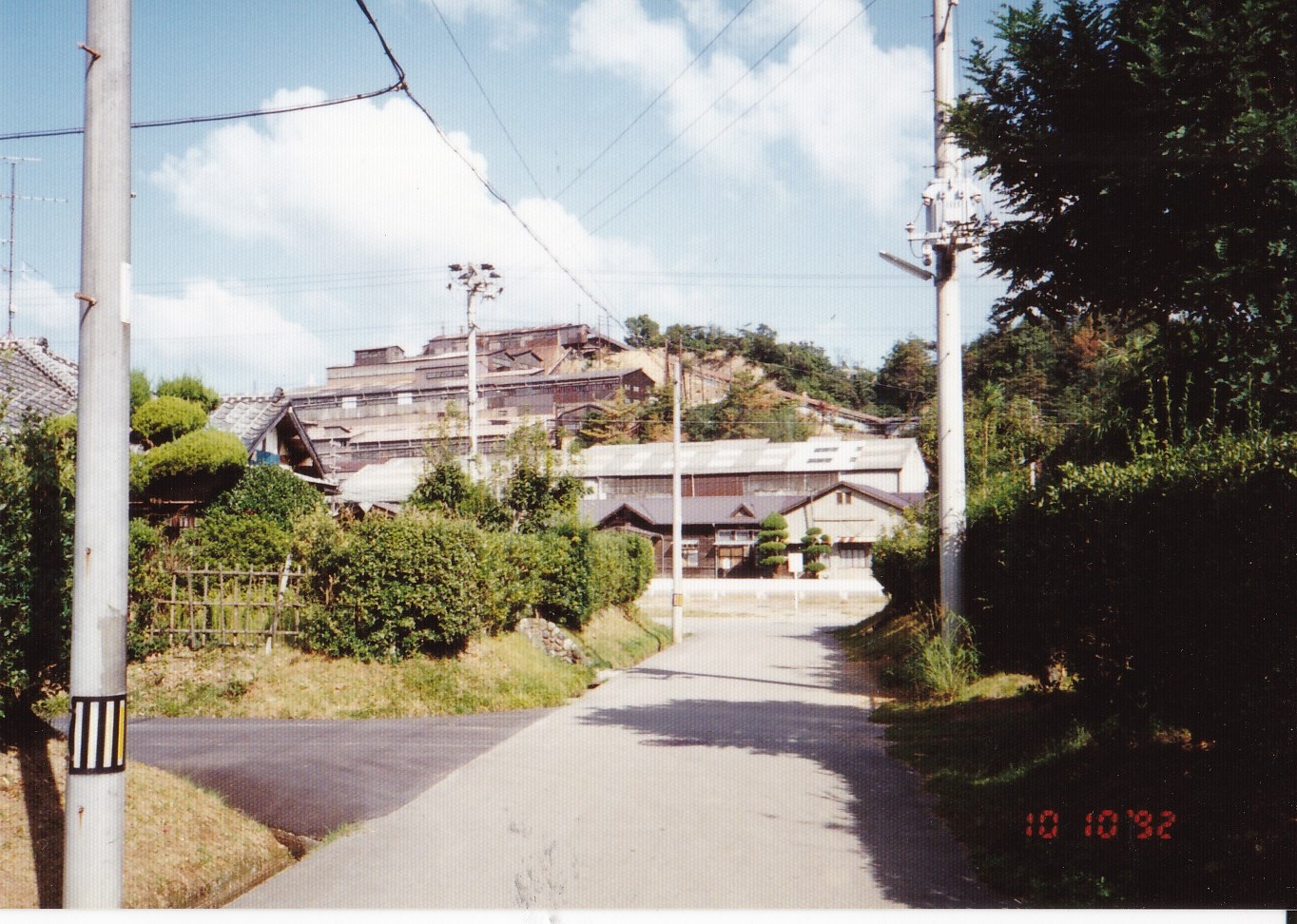 D7 Dより北(線路側)を見る